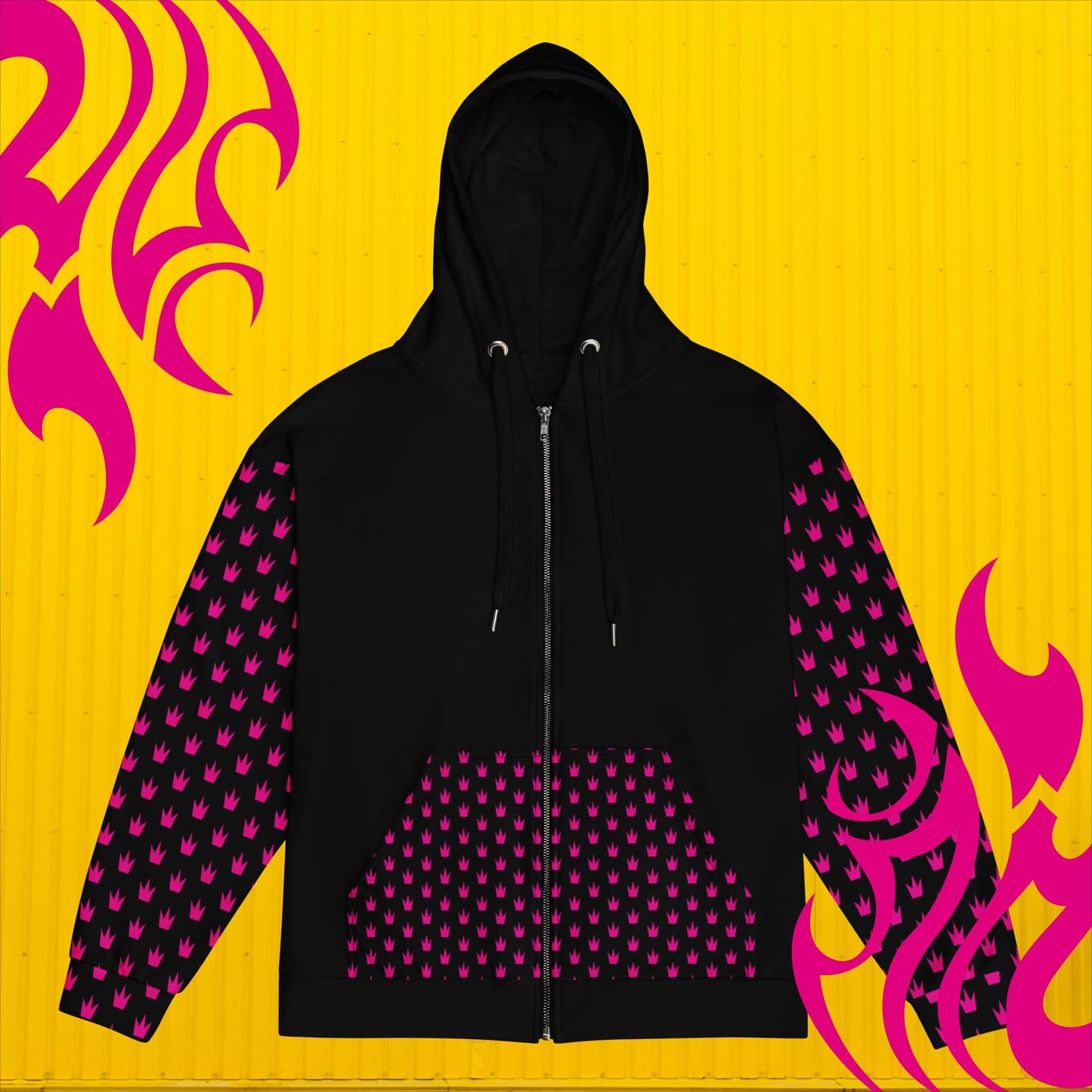 Split Personality Zip-Up Hoodie | Unisex Graphic Sweater