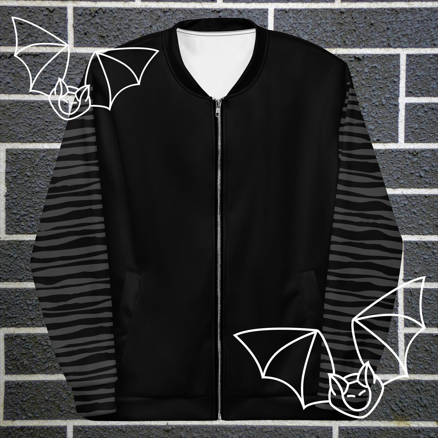 Embrace Diversity: Rainbow 'F*ck' Unisex Bomber Jacket - Make a Bold Fashion Statement