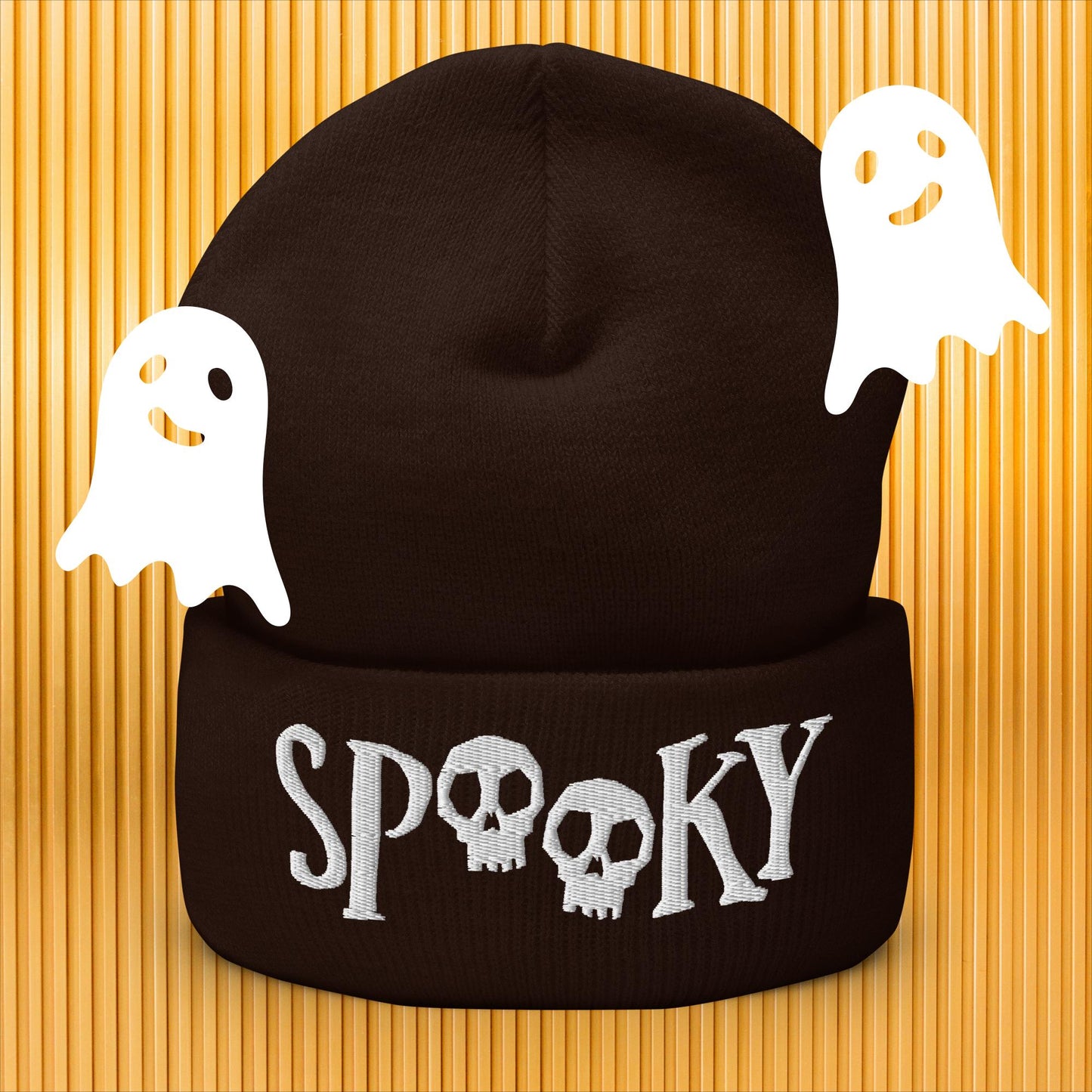 Creepily Cute: 'Spooky' Skull Beanie for Chilling Adventures