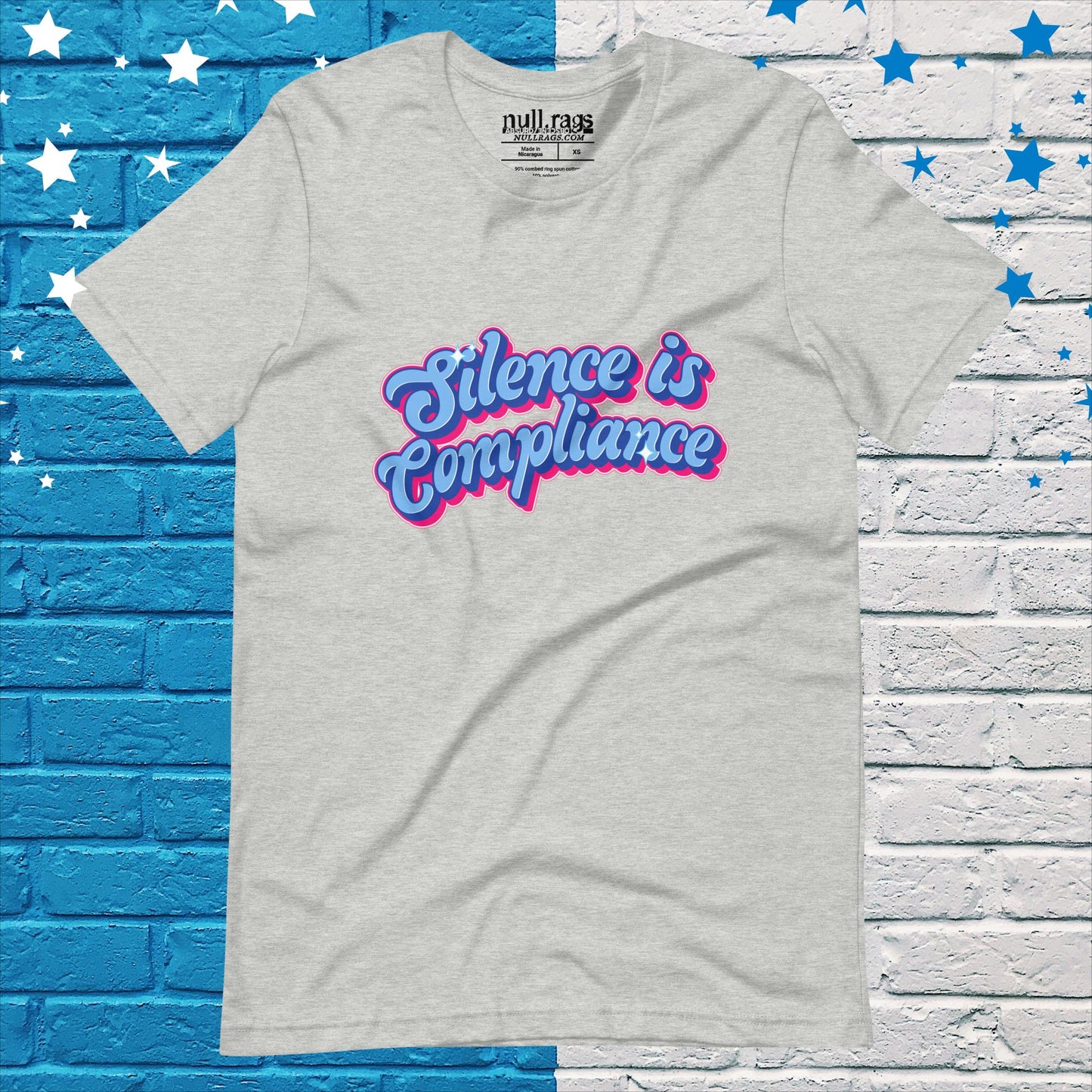 Speak Up: 'Silence is Compliance' Vibrant Graphic Unisex Tee