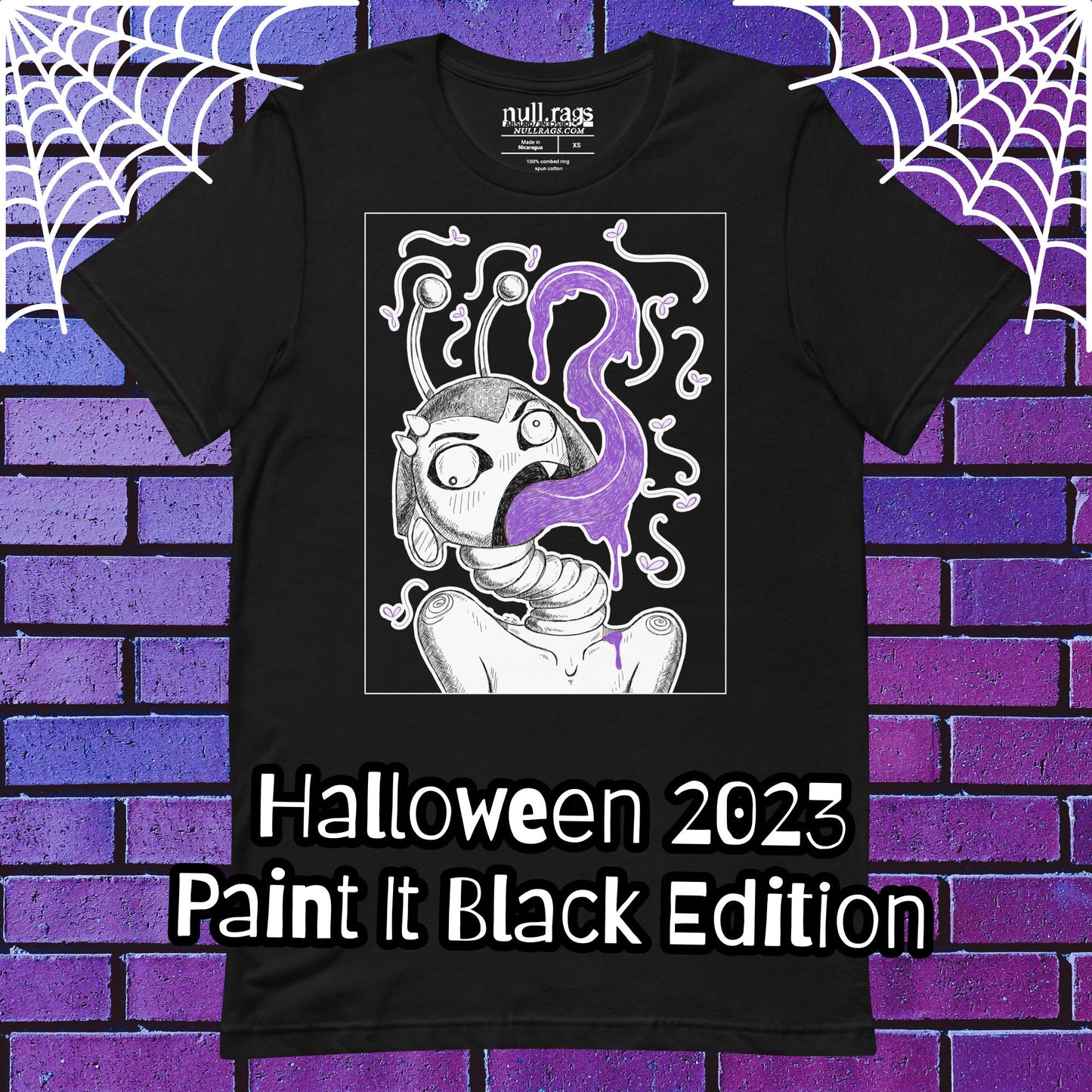 Creepy Crawly Insect Bliss T-Shirt - Halloween 2023 Collection