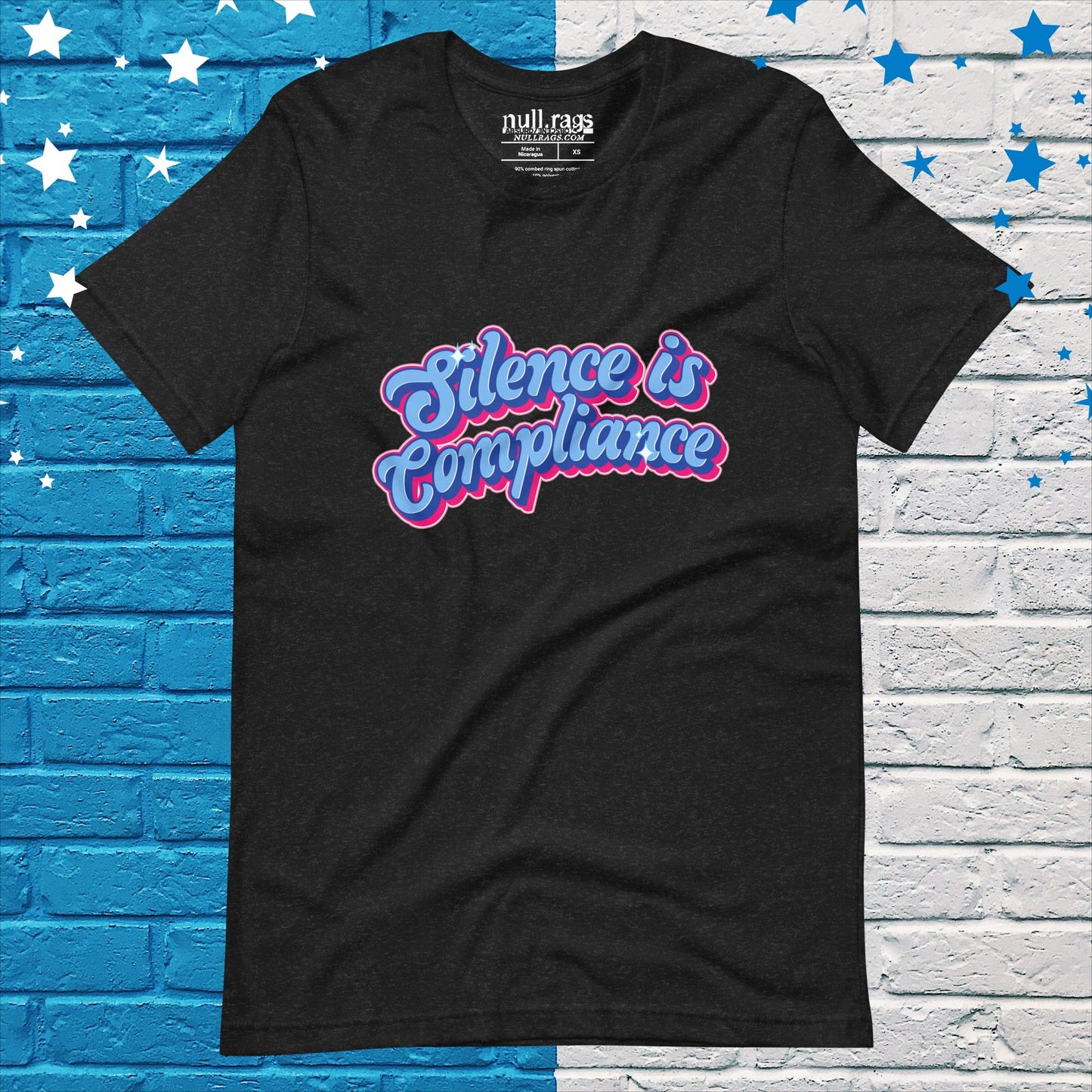 Speak Up: 'Silence is Compliance' Vibrant Graphic Unisex Tee