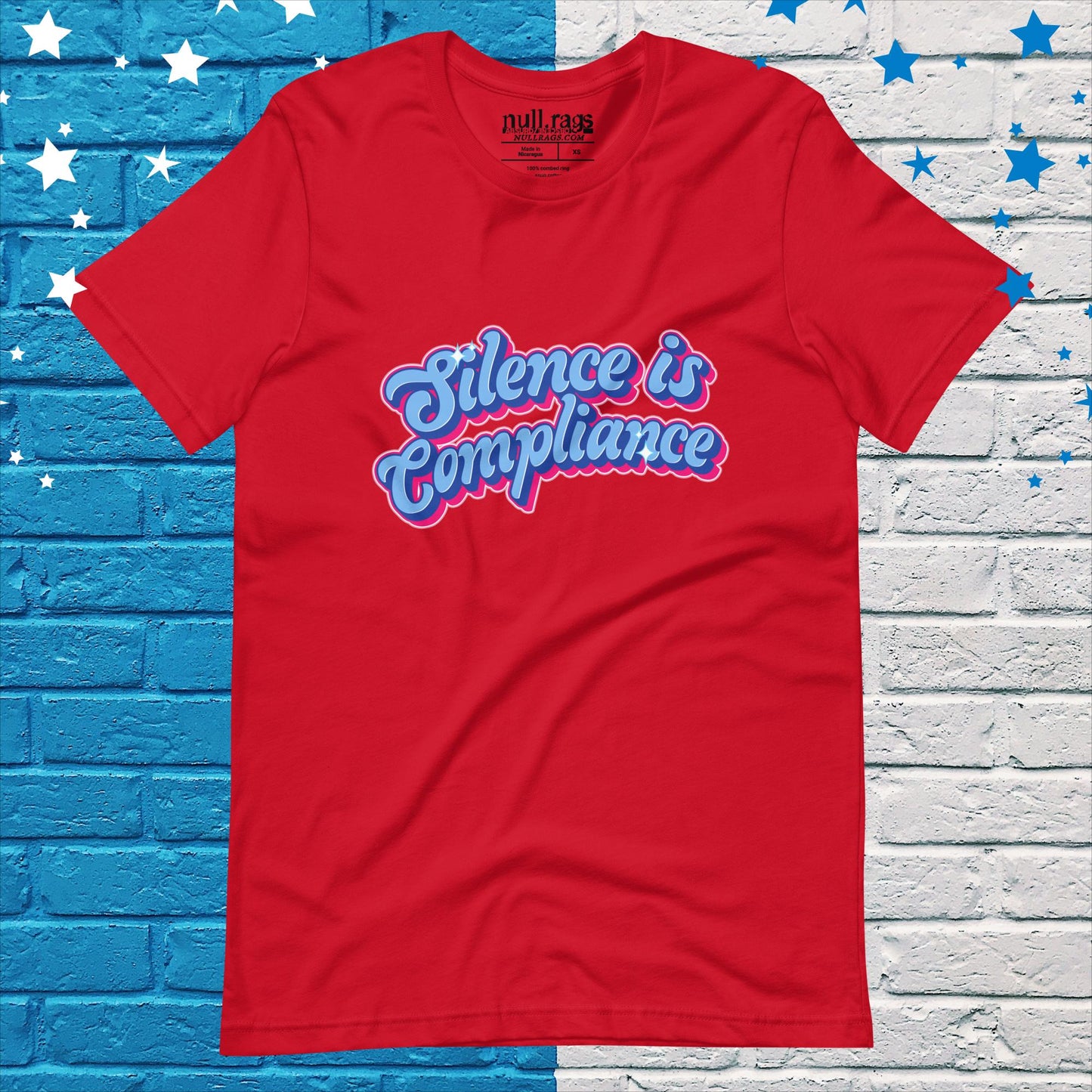 Speak Up: 'Silence is Compliance' Vibrant Graphic Unisex Tee