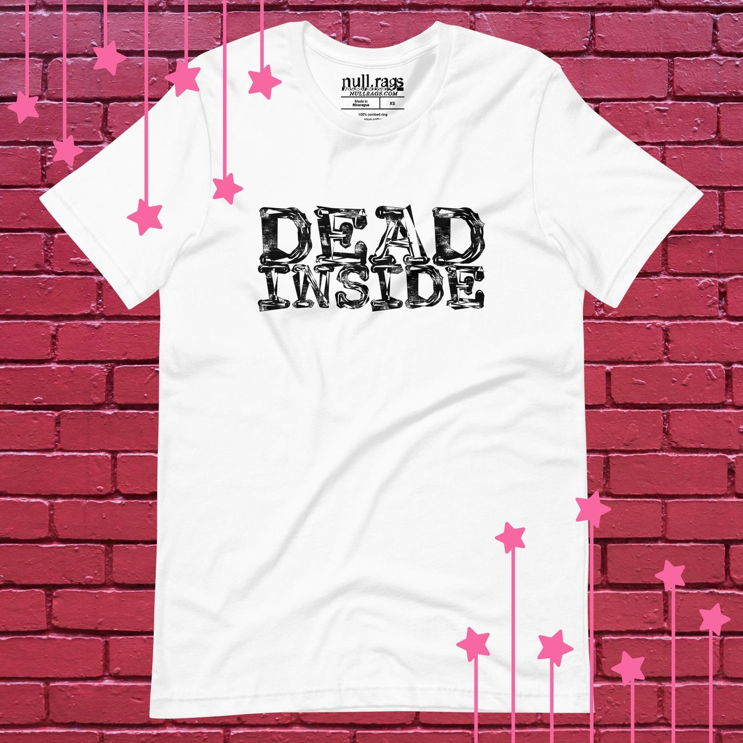Dead Inside Unisex T-Shirt: Bold Rebellion Statement for All Sizes