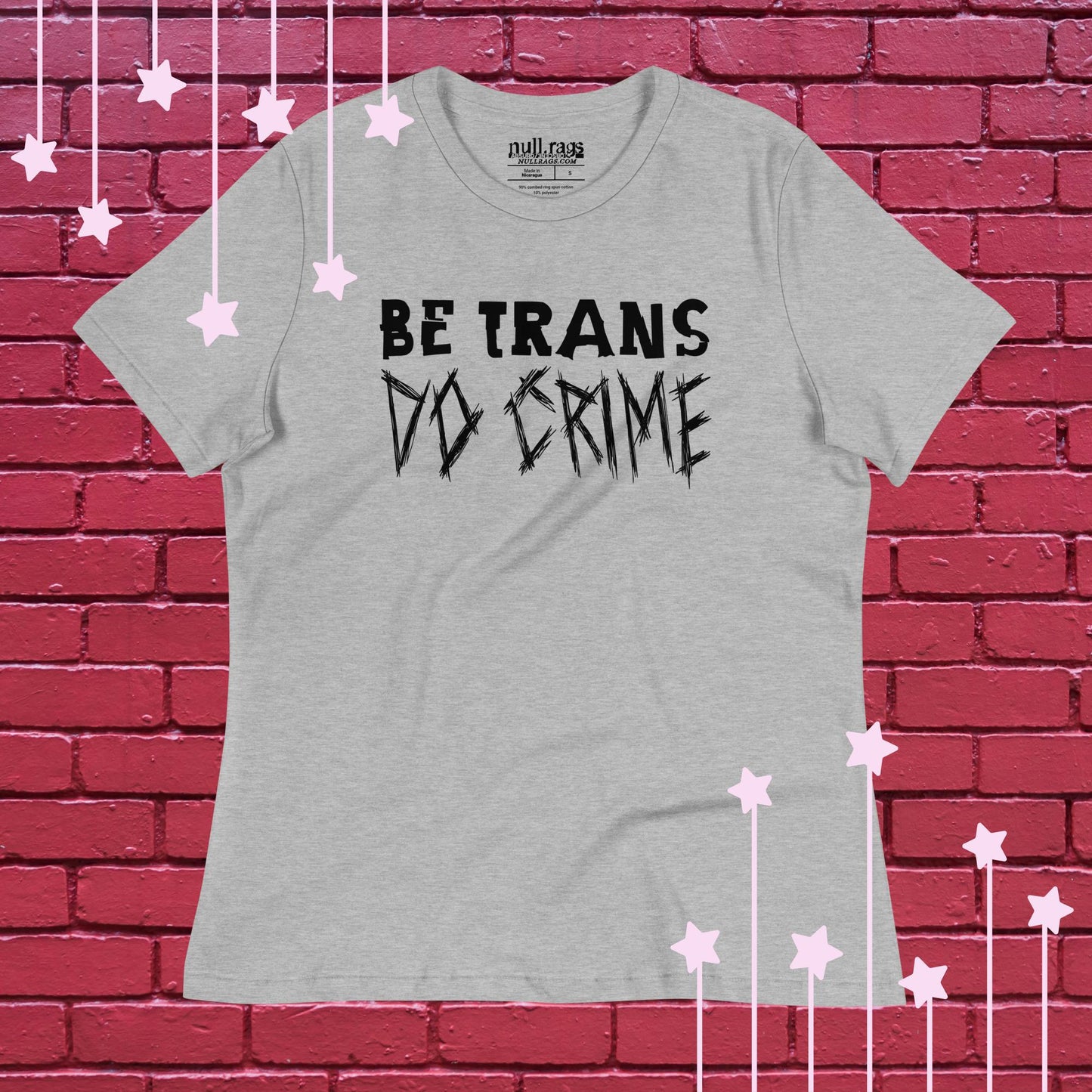 "Trans Rebel" Femme Fit Tee | Extended Sizes Up to 3XL