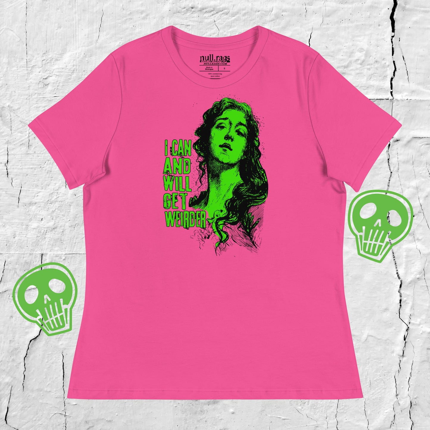 Weirdly Wonderful: 'I Can and Will Get Weirder' Femme Fit Tee