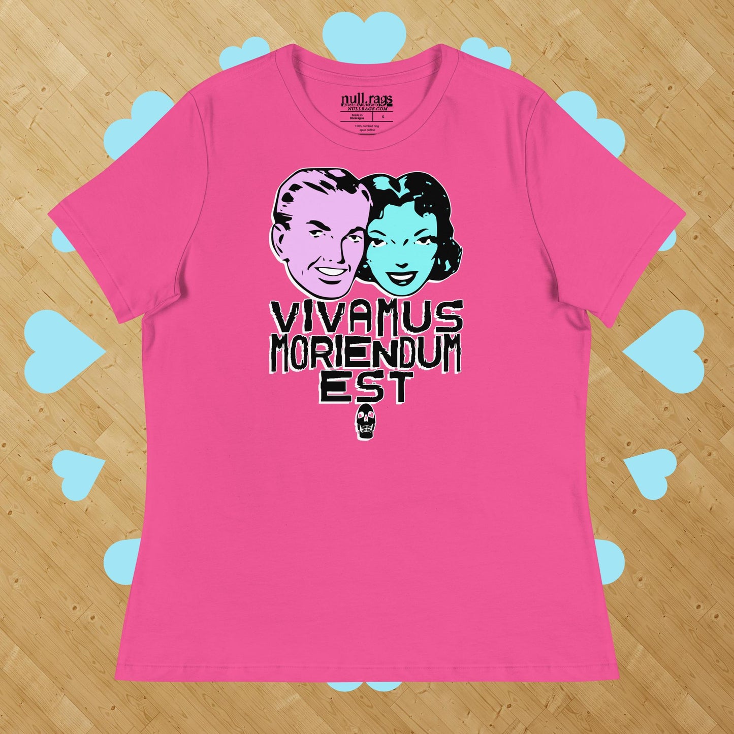 Memento Mori Magic: 'Vivamus Moriendum Est' Femme Fit Tee