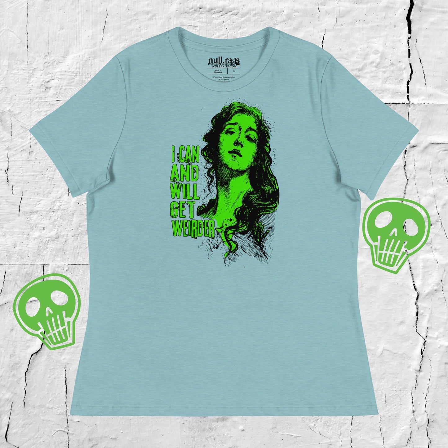 Weirdly Wonderful: 'I Can and Will Get Weirder' Femme Fit Tee
