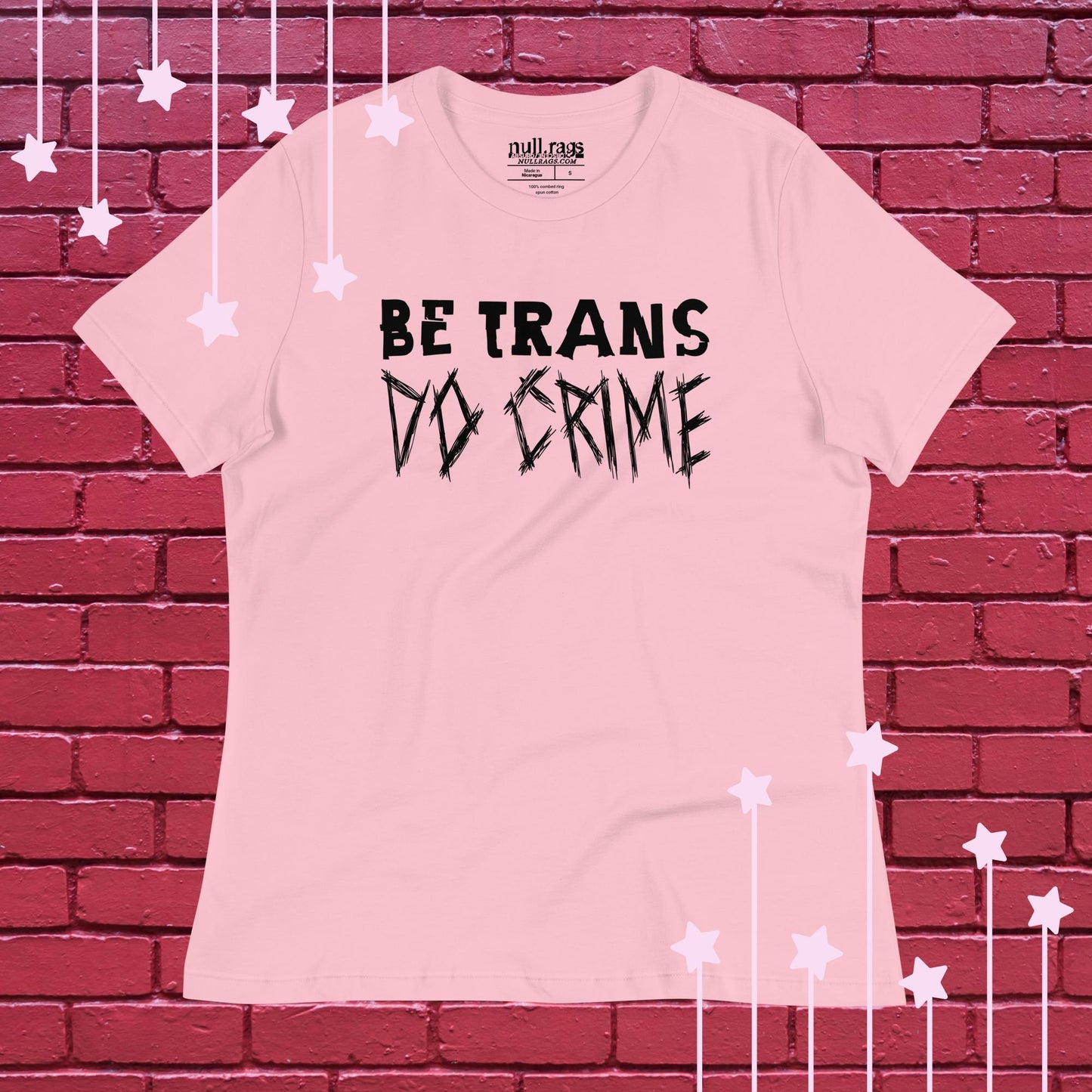 "Trans Rebel" Femme Fit Tee | Extended Sizes Up to 3XL