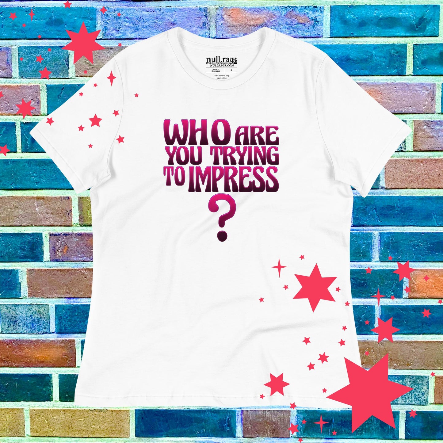 Question Authority Femme Fit T-Shirt | Extended Sizes up to 3XL