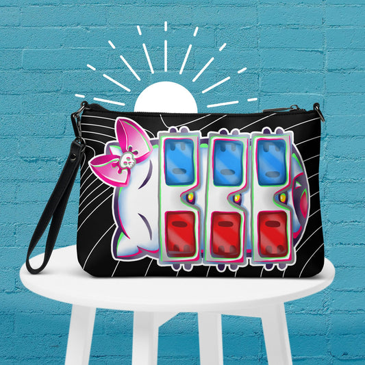 3D Kitty Retro Crossbody Bag - A Quirky Style Statement