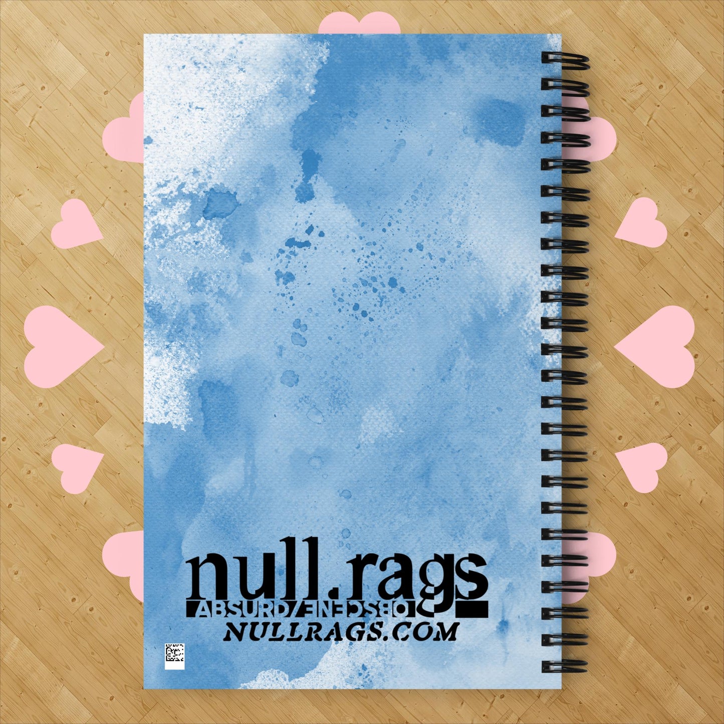 Whimsical Rose Rainbow Notebook with Dotted Pages | Creative Writing Journal