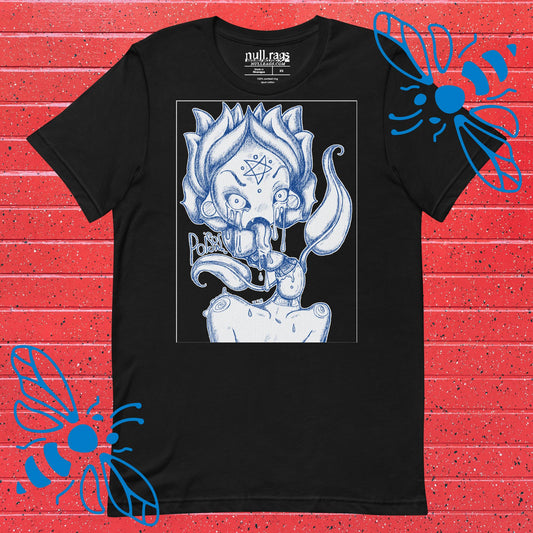 Poison Dripping Flower Unisex T-Shirt - Embrace the Darkness