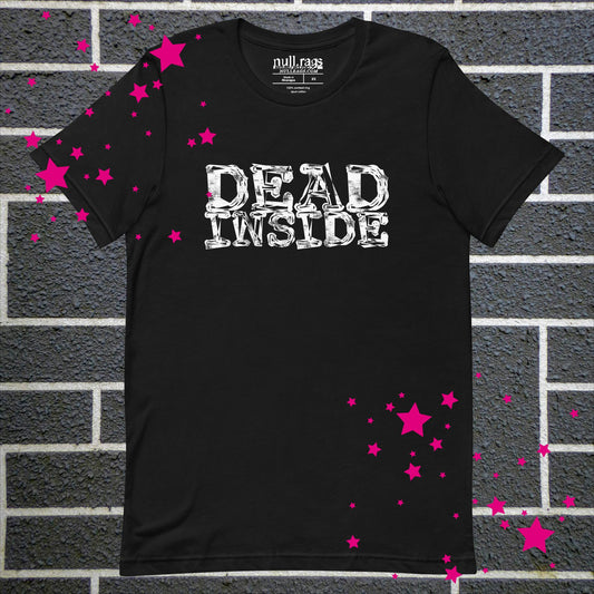 Unisex Dead Inside Tee - Gothic Subculture, Queer-Owned