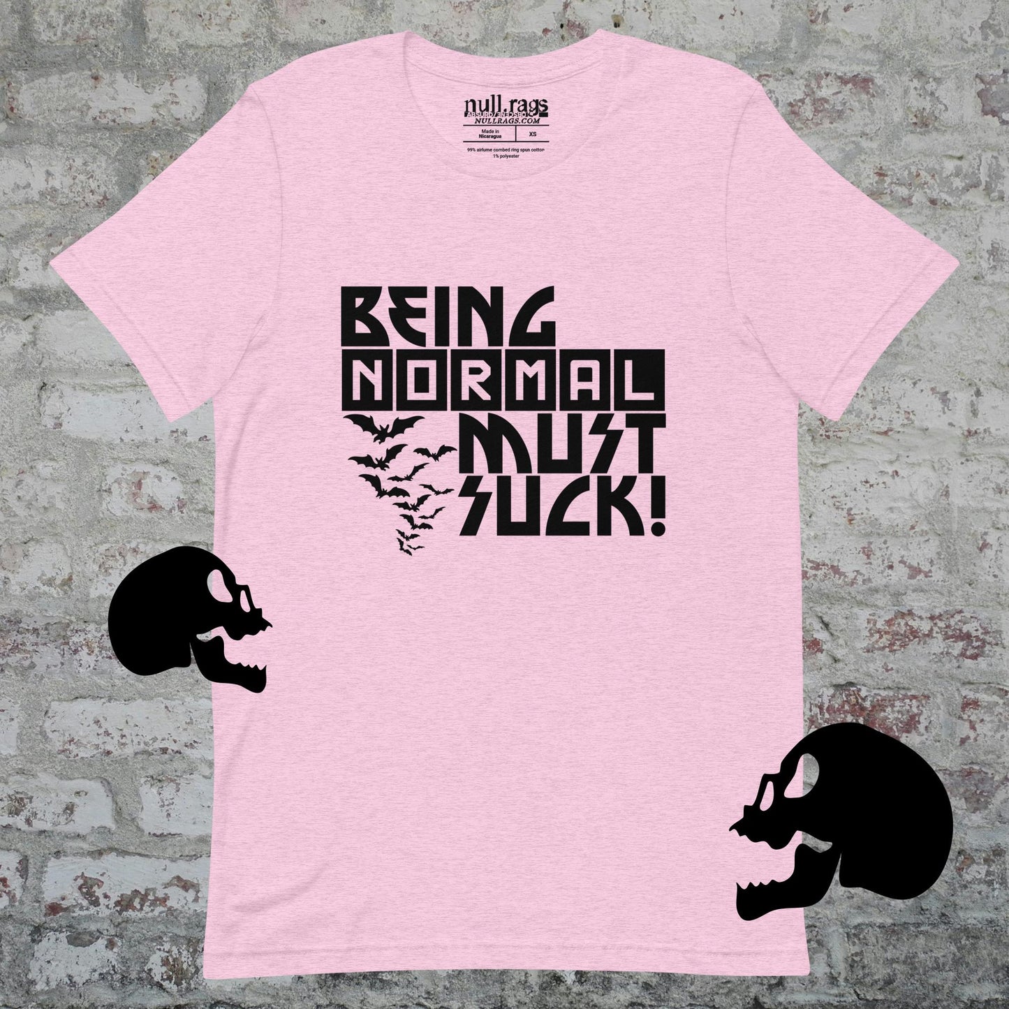 "Being Normal Must Suck" Unisex T-Shirt – Queer-Owned, Punk Design, Sizes XS-5XL