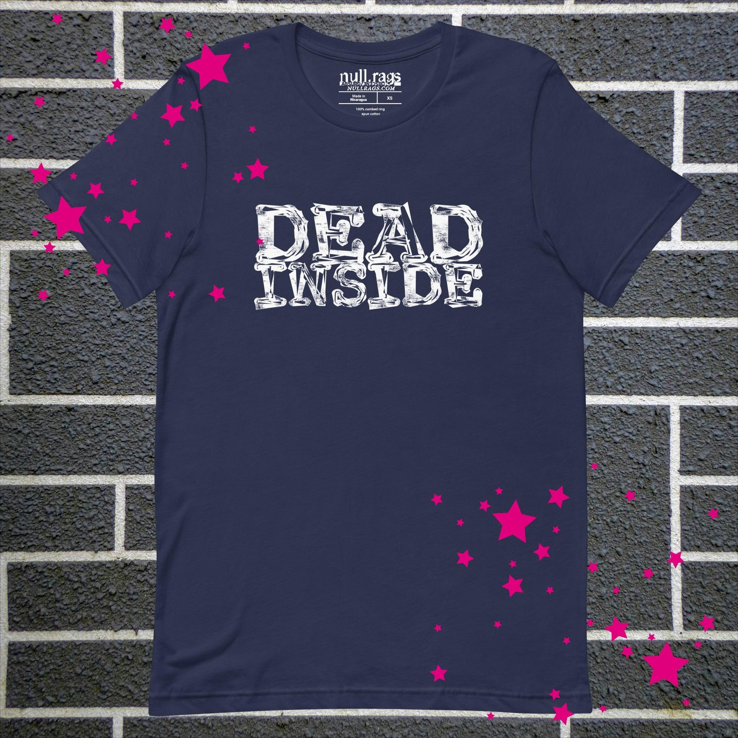 Unisex Dead Inside Tee - Gothic Subculture, Queer-Owned