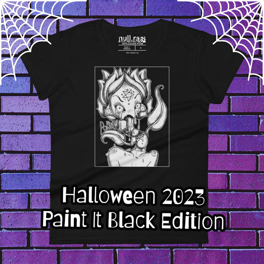 Poison Rose Tongue T-Shirt - Gothic Halloween 2023 Collection