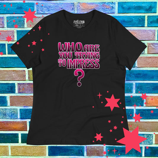 Question Authority Femme Fit T-Shirt | Extended Sizes up to 3XL